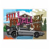 Fanattik Back to the Future 40th Anniversary Hill Valley Art Print | ePonuda.com
