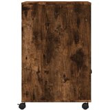  Stalak za pisač s kotačima boja hrasta 60 x 48 x 74 cm | shoptok.hr