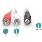 Digitus Audio kabl 2xcinc na 3.5mm 2.5m crni | Eponuda.com