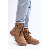 Boto Women's Fleece-Lined Suede Trapper Boots Beige Jailina | Shoptok.si