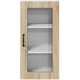  Zidni stakleni ormarić Lucca 2 pcs Hrast sonoma 40 x 31 x 80 cm | shoptok.hr