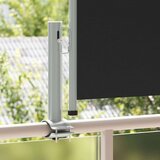 vidaXL Uvlačiva bočna tenda za terasu 60 x 300 cm crna | shoptok.hr
