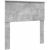  Krevetna konstrukcija s uzglavljem Betonski sivi 75 x 190 cm | shoptok.hr