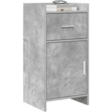  Kreveta Betonska siva 40 x 36 x 80 cm Konstruirano drvo | shoptok.hr