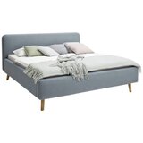 Livetastic OBLAZINJENA POSTELJA 180 cm x 200 cm , tekstil svetlo modra | Shoptok.si
