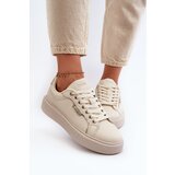 Big Star Women's Memory Foam System Sneakers Beige | Shoptok.si