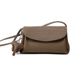 INF Ženska usnjena torba za čez telo, majhna torba za na ramo LightBrown, (21684486) | Shoptok.si