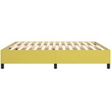  Okvir za krevet s oprugom zeleni 160x200 cm od tkanine Slike