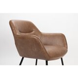 White Label Rjav fotelj Dude – | Shoptok.si