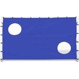 vidaXL Nogometni Gol s Steno za Merjenje Jeklo 240 x 92 x 150 cm, (20608765) | Shoptok.si