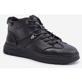Kesi Leather insulated ankle sneakers men's Lee Cooper black | shoptok.hr