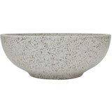 Nadgradni umivaonik sivi okrugli Φ 41 x 14 cm keramički | shoptok.hr