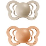 Bibs Couture Natural Rubber Size 1: 0+ months duda Vanilla / Peach 2 kom Cijene