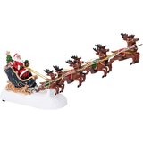 vidaXL Božična dekoracija večbarvno 31.5 x 6.5 x 16 cm Smola | Shoptok.si
