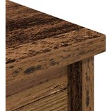 vidaXL Visoka ploča staro drvo 37,5x35x180 cm konstruirano drvo | shoptok.hr