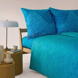 Bassetti POSTELJNINA 140/200 cm saten modra | Shoptok.si