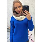Kesi KN14 Women's two-tone mocha+ecru chimney | Shoptok.si
