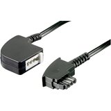 Basetech kabelski podaljšek za telefon (analogni) [1x tae-f vtič - 1x tae-f vtičnica] 15 m črne barve (20411083) Cene