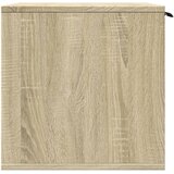  Kutija z mačji pijesak boja hrasta 80x50x45cm konstruirano drvo | shoptok.hr