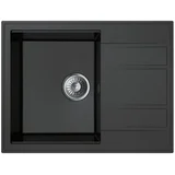 vgradno korito granitni kompozit grafit 65 x 50 x 21,5 cm