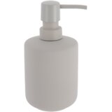 Tendance dozator za sapun Taormina s gumiranim efektom 400 ml, kamenina svijetlo siva | shoptok.hr