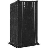  Stalak za drva za ogrjev s kišnom navlakom 100x80x200 cm | Eponuda.com
