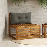  Jastučić za leđa PUTTEN 100% poliester Antracit 80 x 40 x 10 cm | shoptok.hr