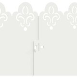  Rubnjaci za travnjak 20 pcs Bijelo 103 x 0,05 x 22 cm Čelik | shoptok.hr