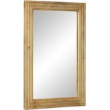  Kupaonsko ogledalo smeđe 50x70x3 cm Puno drvo Mango | shoptok.hr