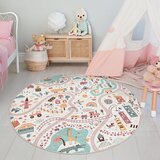 Mila Home Periv dječji tepih za igru ø100 cm Furry World – | shoptok.hr