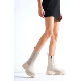 Capone Outfitters Capone Women's Track-Sole Boots with Elastic Sides.