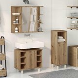  3-dijelni set kupaonskog namještaja käsityöläinen tammi | shoptok.hr