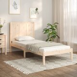 The Living Store Posteljni okvir iz trdne borovine 100x200 cm - Posteljni Okvir, (21531068) | Shoptok.si