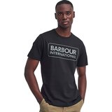 Barbour Essential Large Logo T-Shirt Black/Pewter Crna | shoptok.hr