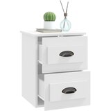  Zidni noćni ormarići 2 kom bijeli 41,5x36x53 cm | shoptok.hr