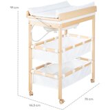 Roba Bijeli/u prirodnoj boji stol za presvlačenje u dekoru breze Baby Pool – | shoptok.hr