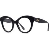 Loewe Curvy Black Round Eyeglasses ONE SIZE (50) Črna/Kristalna Cene