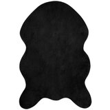  Faux Rabbit Fur Rug Olite Crna 60 x 90 cm Poliester | shoptok.hr