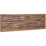  Uzglavlje Zidne Prirodna 160 cm Čvrsto teak drvo | shoptok.hr