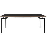 Støraa Črna jedilna miza 100x200 cm Aldo – Cene