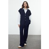 Trendyol Navy Blue Knitwear Vest Trousers Bottom-Top Set | Shoptok.si