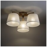 Brilagi plafonski luster latte sabia 3xE27/15W/230V borovina/bela | Eponuda.com