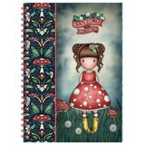 Santoro Gorjuss, Little Mushroom - Agenda - Little Mushroom, With Bookmarks, spirala Cene