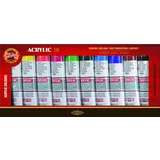 Koh i Noor Set akrilnih boja 10x40 ml