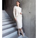  Beige sweater and skirt set Taisa | shoptok.hr