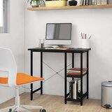 vidaXL stol za računalo crni 80 x 40 x 72 cm od MDF-a i metala Cijene