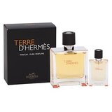 Hermes Terre d´Hermès darilni set parfum 75 ml + parfum 12,5 ml za moške | Shoptok.si