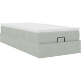  Okvir za krevet s madraca svjetlosivi 80x200 cm baršunasti | shoptok.hr