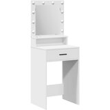 vidaXL Toaletni stol Bijeli MDF 50 x 41 x 135 cm Ogledalo | shoptok.hr