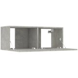 TV ormarići 2 kom Siva betona 80x30x30 cm konstruirano drvo | Eponuda.ba